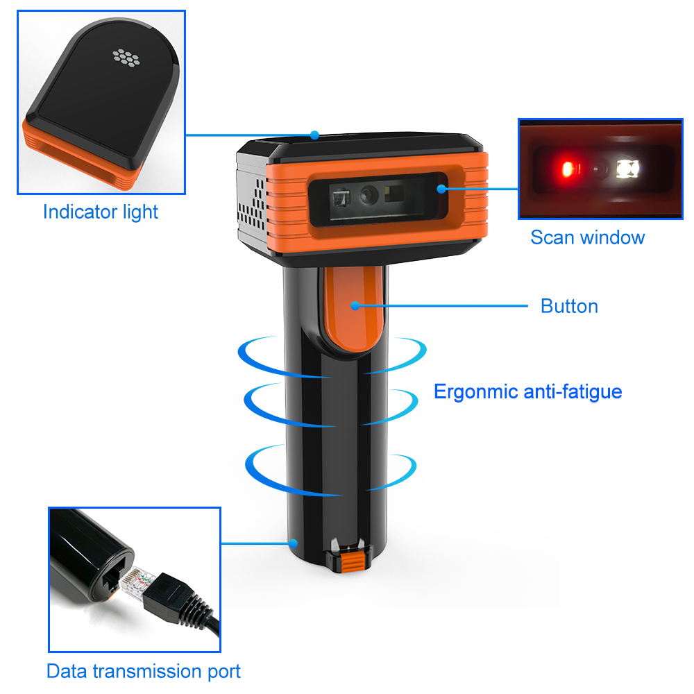 X-3301V 2D Wired Handhold Barcode Scanner_5