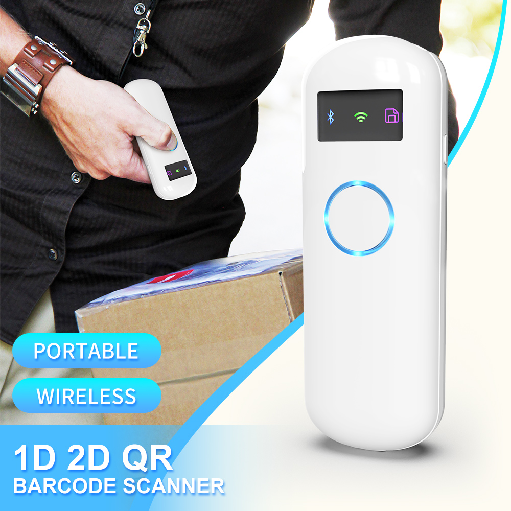 GT-3303 2D Wireless Portable Barcode Scanner 