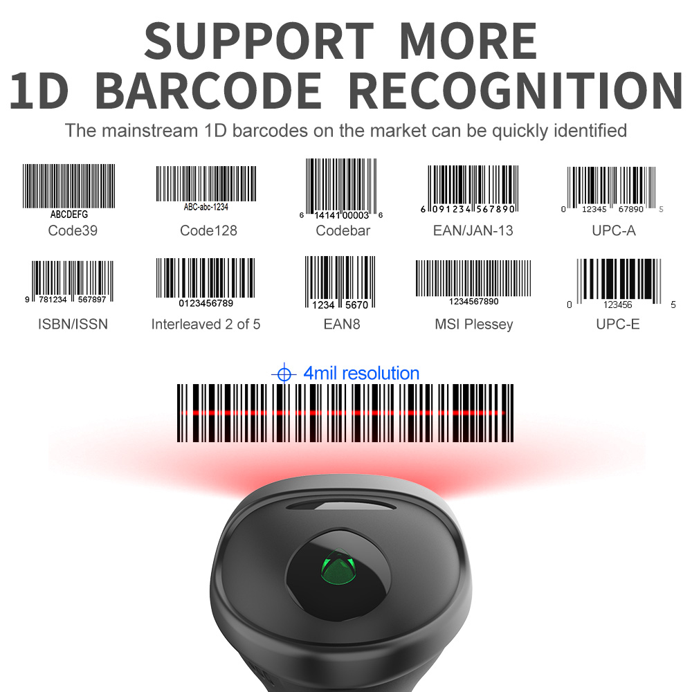 X-9200 1D Laser Wired Handhold Barcode Scanner_1