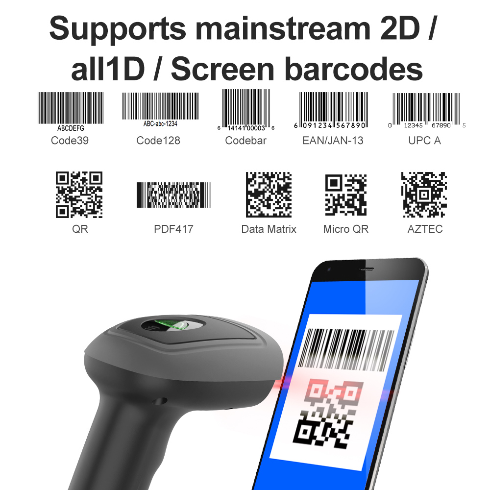 X-1900A 2D Wired Handhold Barcode Scanner_2